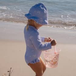 Little Dutch Ολόσωμο μακρυμάνικο μαγιό με βολάν Dreamy Lavender 3-4 Ετών - Image 4