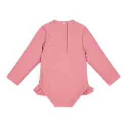 Little Dutch Ολόσωμο μακρυμάνικο μαγιό με βολάν Dreamy Pink 3-4 Ετών - Image 2