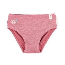 Little Dutch Παιδικό μαγιό μπικίνι με βολάν Dreamy Pink Sparkle 3-4 Ετών