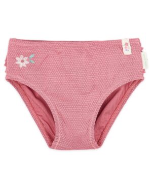Little Dutch Παιδικό μαγιό μπικίνι με βολάν Dreamy Pink Sparkle 3-4 Ετών