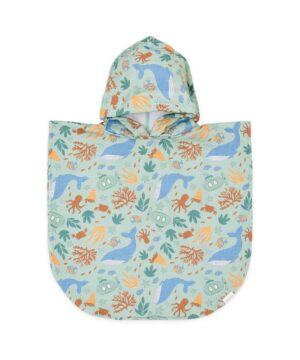 Little Dutch Παιδικό πόντσο Ocean World Multicolour