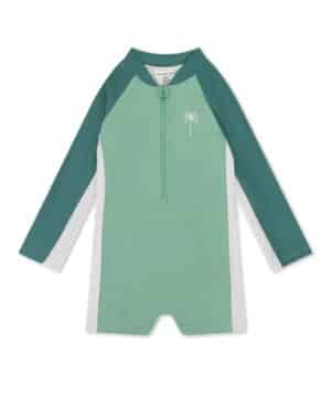 Swim Essentials Ολόσωμο μαγιό με μακριά μανίκια "Feeling beachy" 2-4 Ετών