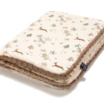 La Millou Βρεφικη Κουβερτα Little Savannah – Mocca 100x80cm