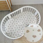 Ingvart Μεγάλο Σεντόνι Smart Bed 9 in 1 Καρδούλες Μπεζ