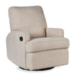 QUAX ΠΟΛΥΘΡΟΝΑ SWIVEL & GLIDING TEDDY TAUPE