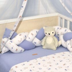 Πλεξούδα Τριπλή Βαμβακερή Design 414 20x200cm με Ειδική Εσωτερική Επένδυση Oliver Baby - Image 2