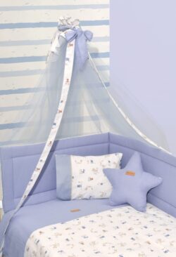 Πάπλωμα Εκρού & Παπλωματοθήκη Εμπριμέ Design 414 Oliver Baby - Image 3