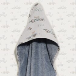 Μπουρνούζι Κάπα 75x75 100% Βαμβάκι 450γρμ/τμ Des.421 Oliver Baby - Image 2