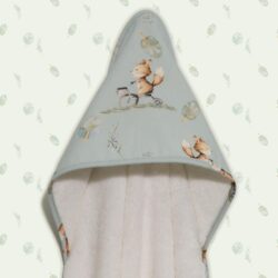 Μπουρνούζι Κάπα 75x75 100% Βαμβάκι 450γρμ/τμ Des.429 Oliver Baby - Image 3