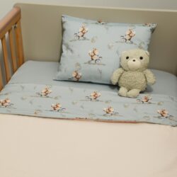 Minky ΝEW Κουβέρτα Κούνιας Διπλής Όψης 100x150 Des.429 Oliver Baby - Image 2