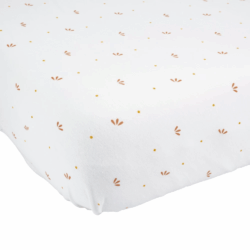 Trois Kilos Sept Σετ 2 Κατωσέντονα με Λάστιχο 50x83cm Λευκό/Καμηλό - Image 5