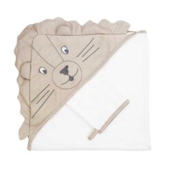 Μπουρνούζι 75x75cm & Γάντι Tam Tam Trois Kilos Sept