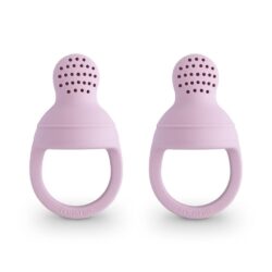Σετ 2 Τροφοδότες Φαγητού Σιλικόνης Soft Lilac - Mushie - Image 4