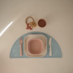 Σετ Κουτάλι Πηρούνι Μαχαίρι PP Blush Mushie - Image 6