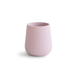 Ποτηράκι Σιλικόνης με Ανάγλυφο Σχέδιο Soft Lilac - Mushie - Image 8