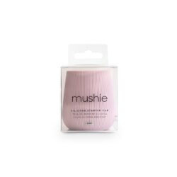 Ποτηράκι Σιλικόνης με Ανάγλυφο Σχέδιο Soft Lilac - Mushie - Image 9