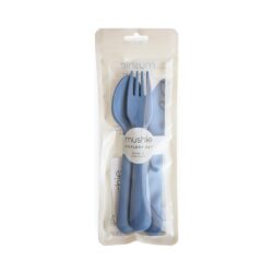 Σετ Κουτάλι Πηρούνι Μαχαίρι PP Twilight Blue Mushie - Image 11