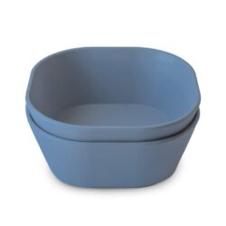 Σετ 2 Τετράγωνα Μπωλ PP Twilight Blue - Mushie - Image 5