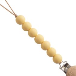 Κλιπ για Πιπίλες Halo Muted Yellow - Mushie - Image 4