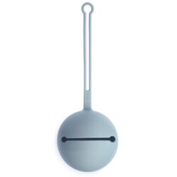 Mushie Θήκη για Πιπίλες Σιλικόνης Powder Blue