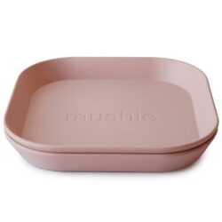 Σετ 2 Τετράγωνα Πιάτα PP Blush - Mushie - Image 4