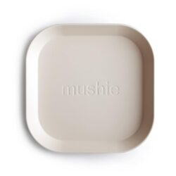 Σετ 2 Τετράγωνα Πιάτα PP Ivory - Mushie - Image 7