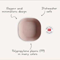 Σετ 2 Τετράγωνα Μπωλ PP Blush - Mushie - Image 6