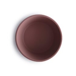 Μπωλ Σιλικόνης με Αντιολισθητική Βάση Cloudy Mauve - Mushie - Image 6