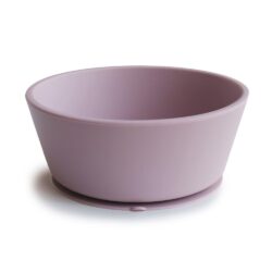 Μπωλ Σιλικόνης με Αντιολισθητική Βάση Soft Lilac - Mushie - Image 4