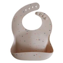 Σαλιάρα Σιλικόνης Vanilla Confetti - Mushie - Image 2