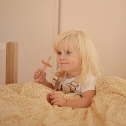 Mushie Εκπαιδευτική Οδοντόβουρτσα Σιλικόνης Λουλούδι Blush - Image 19