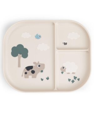 Done By Deer Πιάτο χώρισμα Foodie Tiny Farm Sand