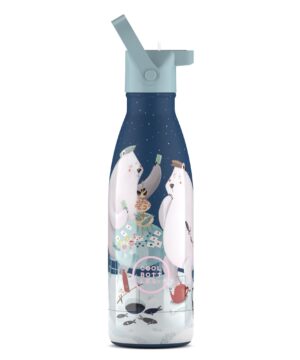 Cool Bottles Ανοξείδωτο παιδικό μπουκάλι Πολική Αρκούδα 350ml