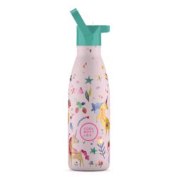 Cool Bottles Ανοξείδωτο παιδικό μπουκάλι Αστείοι Μονόκεροι 350ml
