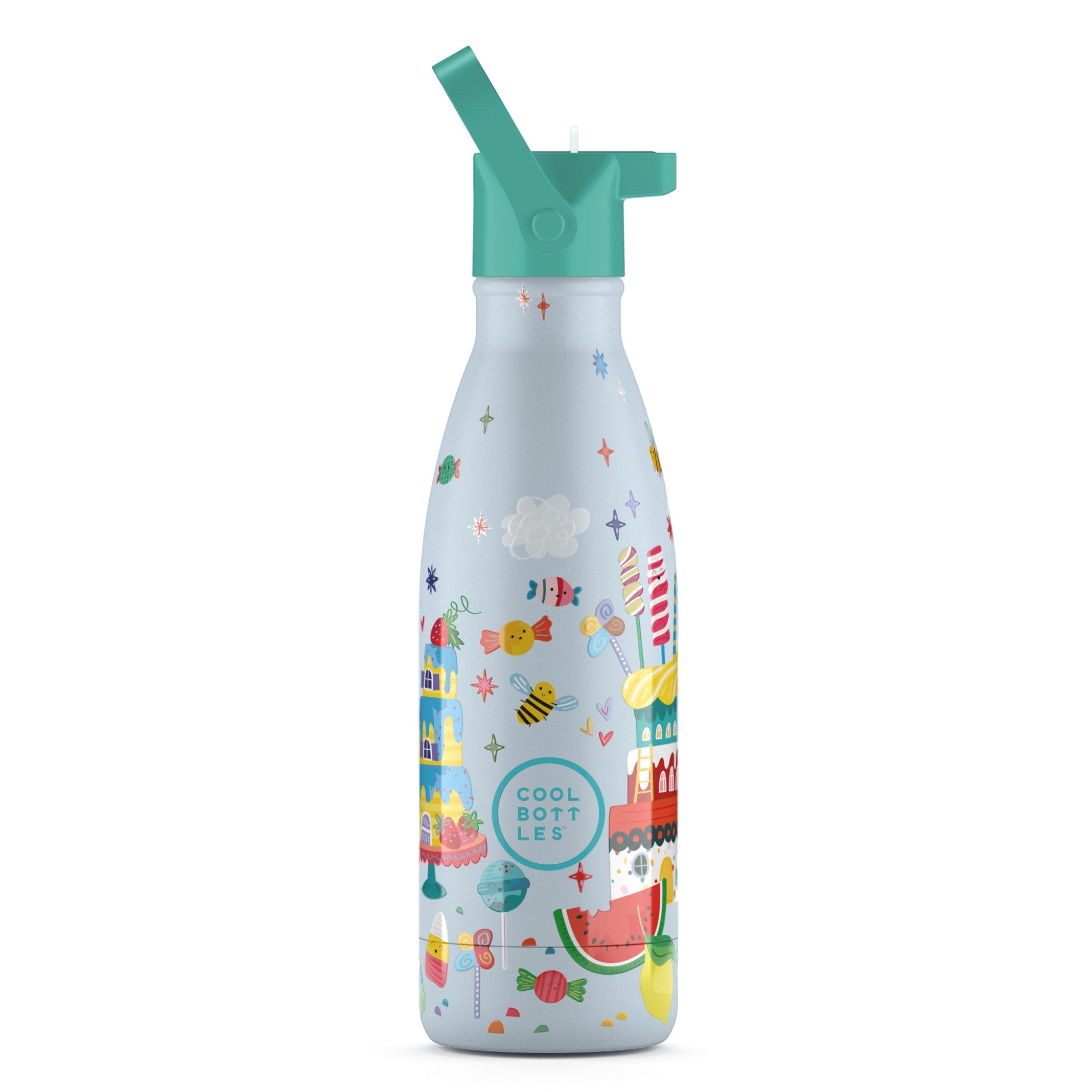 CB304723_01 Cool Bottles Ανοξείδωτο παιδικό μπουκάλι Ζαχαρωτά 350ml - Image 1