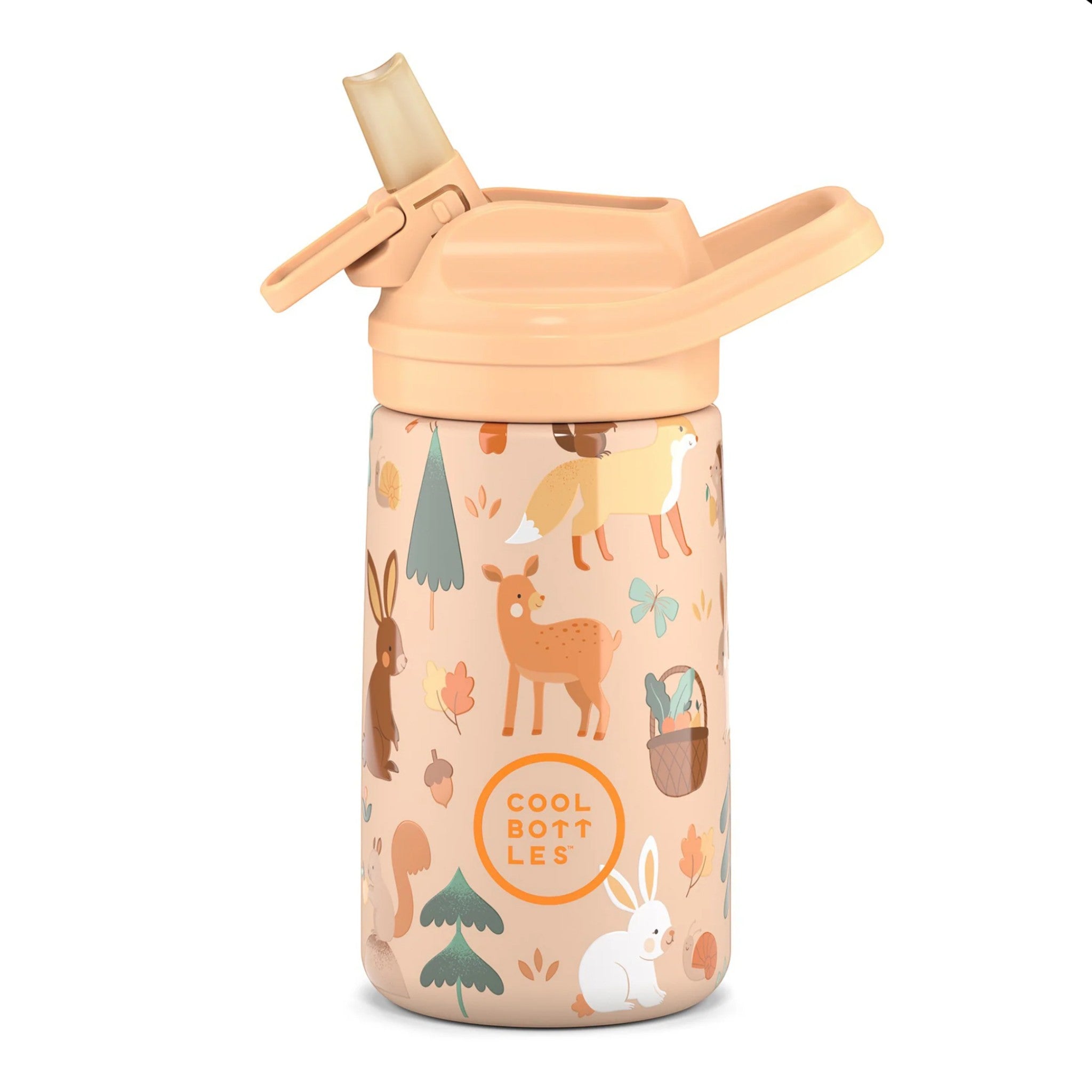 CB305096_01 Cool Bottles Ανοξείδωτο παιδικό παγούρι Φίλοι του Δάσους 350ml - Image 1
