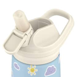 Cool Bottles Ανοξείδωτο παιδικό παγούρι Χρωματιστά Σύννεφα 350ml - Image 2