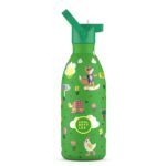 Cool Bottles Ανοξείδωτο παιδικό μπουκάλι Rolling Skaters 500ml