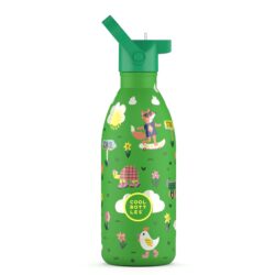 Cool Bottles Ανοξείδωτο παιδικό μπουκάλι Rolling Skaters 500ml
