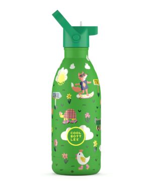 Cool Bottles Ανοξείδωτο παιδικό μπουκάλι Rolling Skaters 500ml