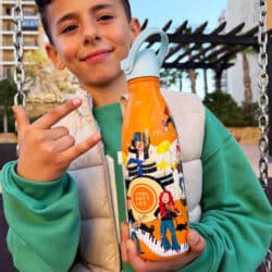 Cool Bottles Ανοξείδωτο παιδικό μπουκάλι Music Beat 350ml - Image 3