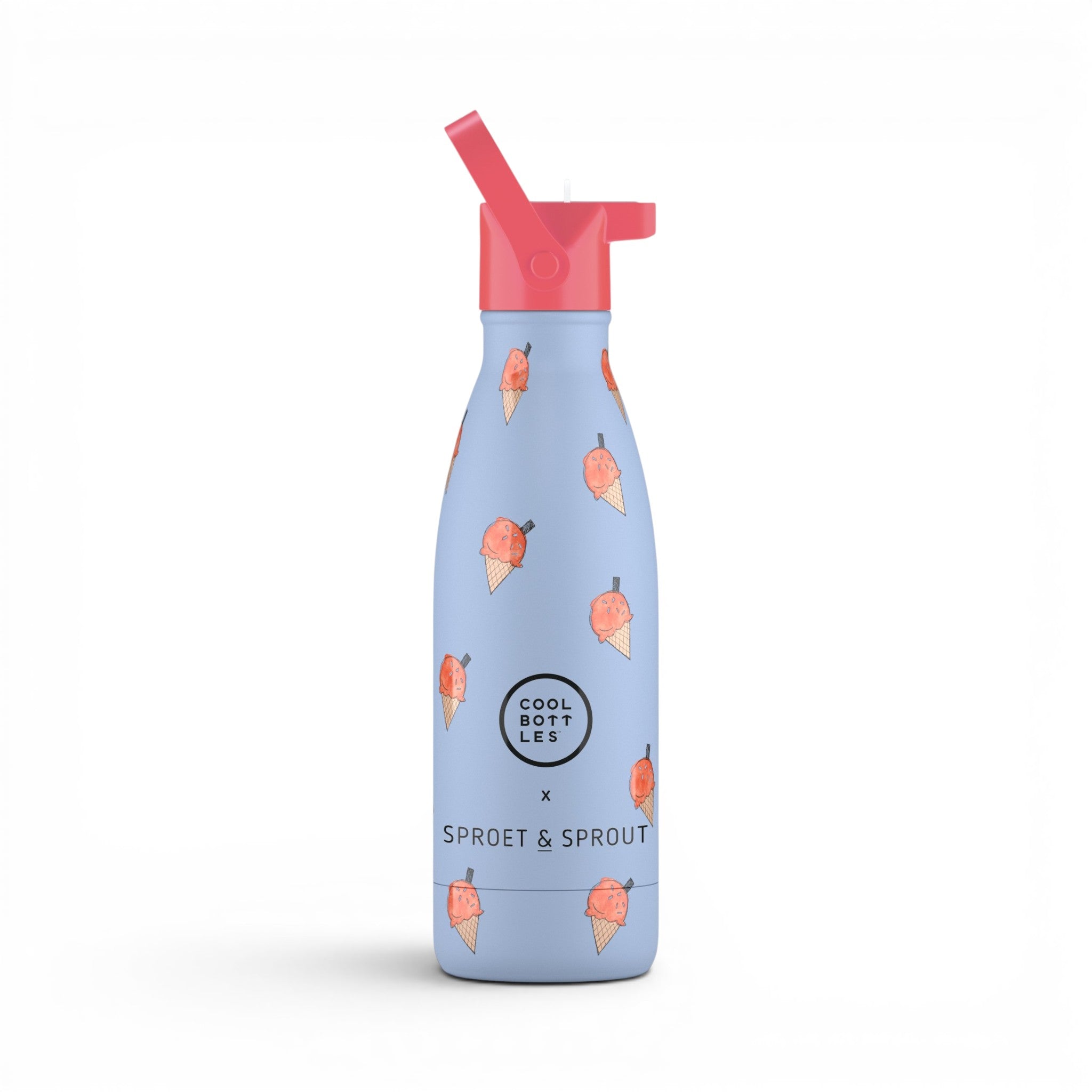 CB305409_01 Cool Bottles Ανοξείδωτο παιδικό μπουκάλι Blue Scoop 350ml - Image 1