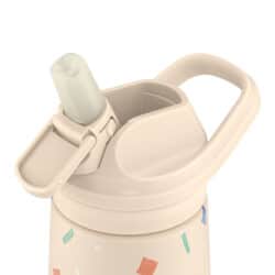 Cool Bottles Ανοξείδωτο παιδικό παγούρι Μικρές Ρόδες 350ml - Image 2