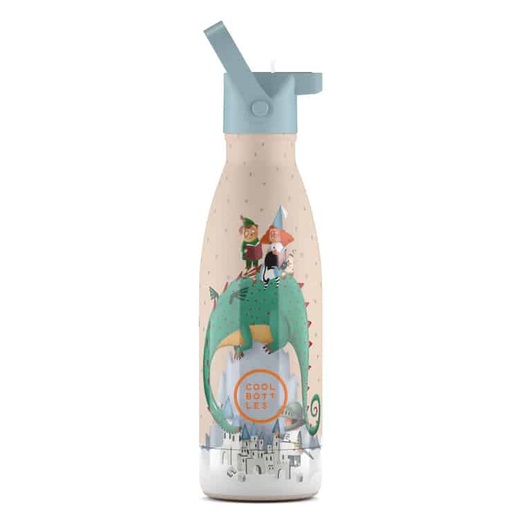 CBBK35DD_01_750x Cool Bottles Ανοξείδωτο παιδικό μπουκάλι Δράκος 350ml - Image 1