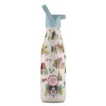 Cool Bottles Ανοξείδωτο παιδικό μπουκάλι Χωριό Tudor 350ml