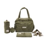 Doomoo Τσάντα Αλλαξιέρα Fluffy Diaper Bag Kakhi