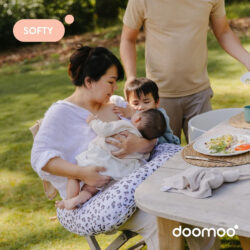 Doomoo Μαξιλάρι Θηλασμού Softy Leopard Cream - Image 4