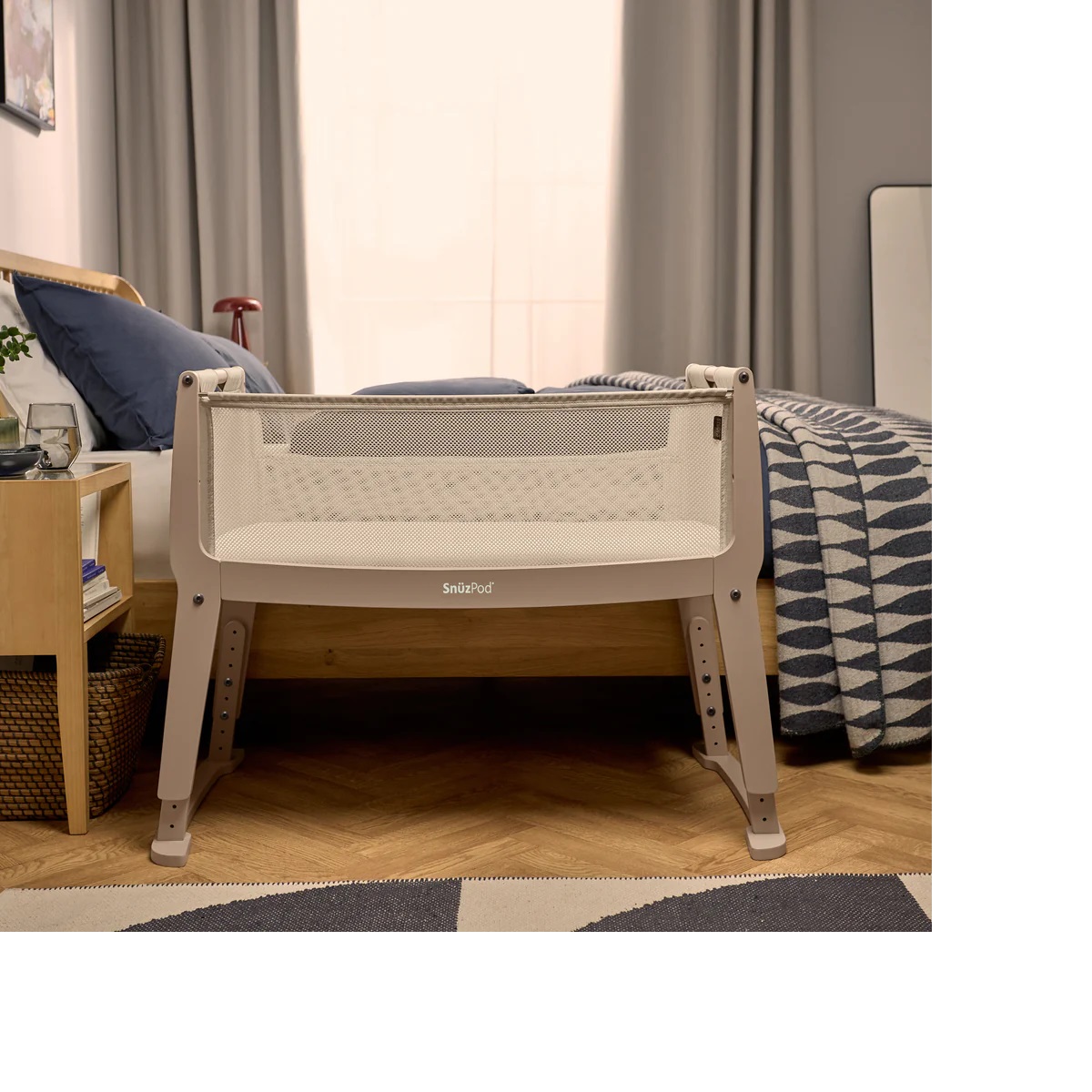 FN032H-3 Snuz Βρεφικό Λίκνο SnuzPod Studio Milan - Image 1