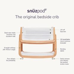 Snuz Βρεφικό Λίκνο SnuzPod 5 Graphite - Image 11