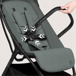 Lionelo Agia Auto Fold Καρότσι Ταξιδίου έως 22kg Green Sage - Image 6